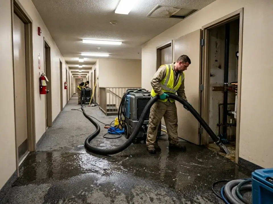 multi-unit-apartment-hallway-f-005 — frequently asked questions, Emergency Burst Pipe Water Extraction & Removal in Sioux Ci…